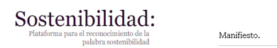 sostenibilidad al diccionario